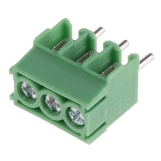 Phoenix Contact PT 1.5/3-3.5-H Series Horizontal PCB Terminal Block 3 Contacts 3.5 mm Pitch 200V 17.5A 1984620