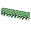 Phoenix Contact PT 1.5/10-5.0-H Series Horizontal PCB Terminal Block, 10 Contacts, 5 mm Pitch, Polyamide Housing 1935242