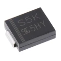 Taiwan Semiconductor 800 V 5 A Diode Recovery 2-Pin DO-214AB S5K