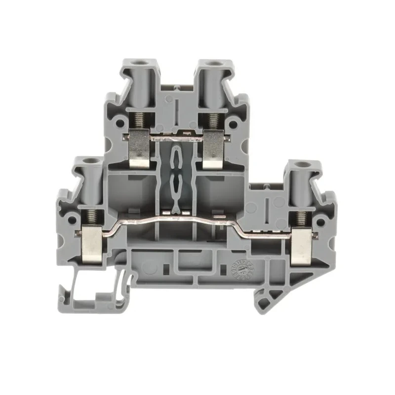 Phoenix Contact UTTB Clipline Series Double Level Terminal Block 800V, Screw Termination, 0.14mm² to 6mm², 2-Level 3044814