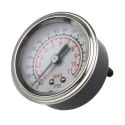 SMC 54 mm One-Touch Fitting Male or Female Inlet R(Pt) Threaded Pressure Gauge 10 bar 5K8-10P