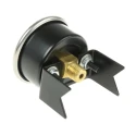 SMC 43 mm One-Touch Fitting Male or Female Inlet R(Pt) Threaded Pressure Gauge 4 bar 4K8-4P