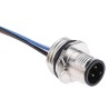 Phoenix Contact Male 4 Way Straight to 4 Way Unterminated Sensor Actuator Cable 500 mm 300V 4A IP67 22 AWG Tinned 1523450