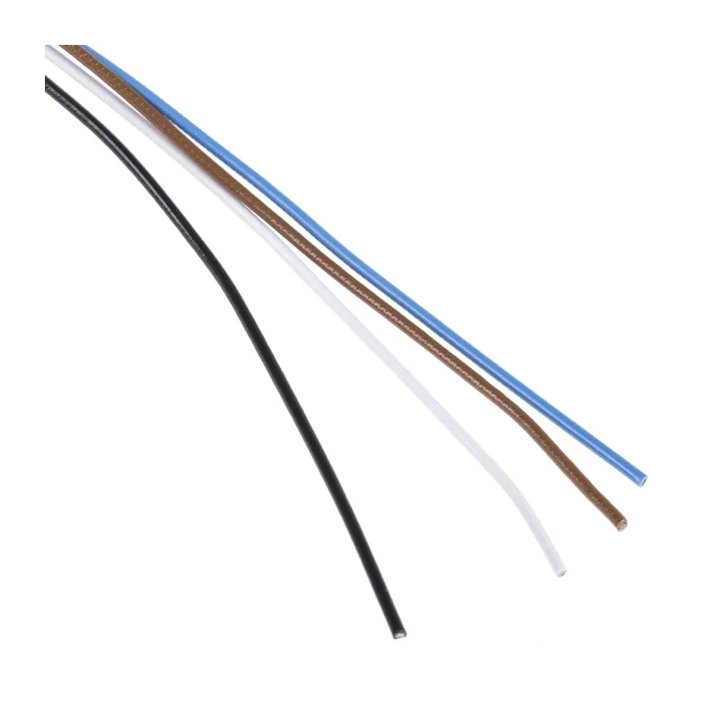 Phoenix Contact Male 4 Way Straight to 4 Way Unterminated Sensor Actuator Cable 500 mm 300V 4A IP67 22 AWG Tinned 1523450