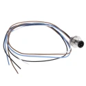 Phoenix Contact Male 4 Way Straight to 4 Way Unterminated Sensor Actuator Cable 500 mm 300V 4A IP67 22 AWG Tinned 1523450