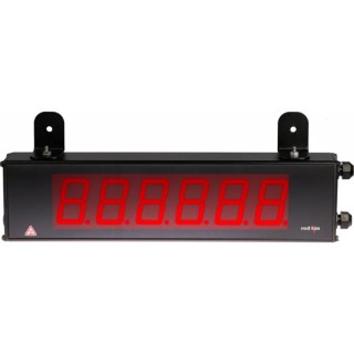 Red Lion LD 6 Digit Manual Reset Industrial Counter 101 mm Digit Height LD200600