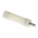 RS PRO M3 Threaded Insulated Standoff, 30 mm Body Length, 6 mm Stud, Polyamide 66 653-9302