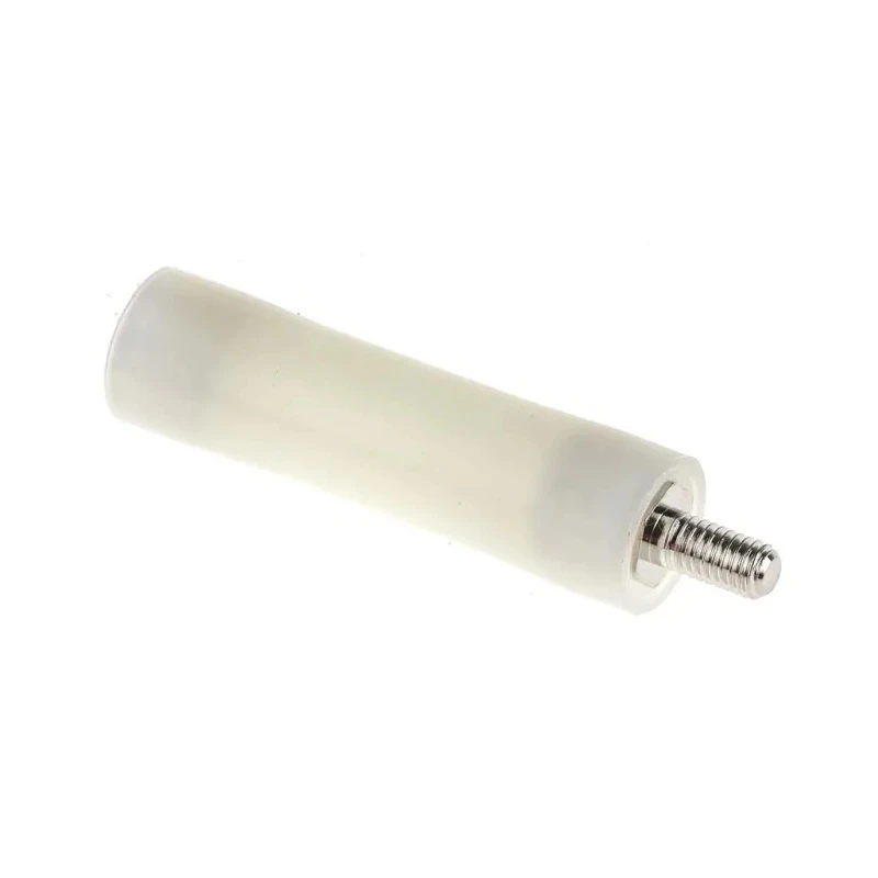 RS PRO M3 Threaded Insulated Standoff, 30 mm Body Length, 6 mm Stud, Polyamide 66 653-9302