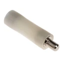 RS PRO M4 Round Polyamide 66 Standoff, 25 mm Body Length, 6 mm Stud Length, Male/Female Thread Configuration 653-9368