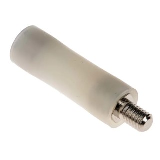RS PRO M4 Round Polyamide 66 Standoff, 25 mm Body Length, 6 mm Stud Length, Male/Female Thread Configuration 653-9368