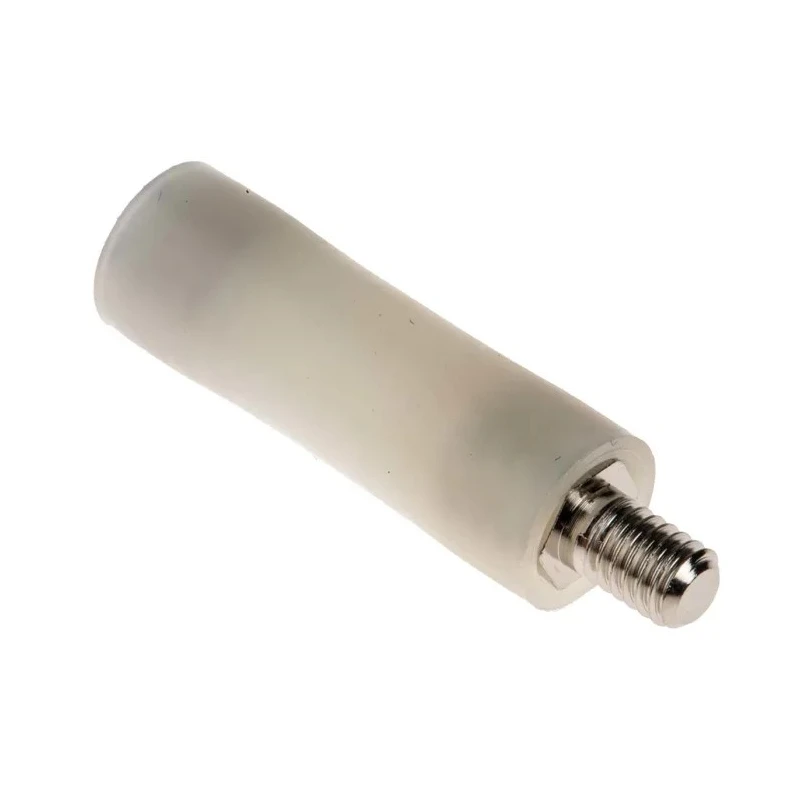 RS PRO M4 Round Polyamide 66 Standoff, 25 mm Body Length, 6 mm Stud Length, Male/Female Thread Configuration 653-9368