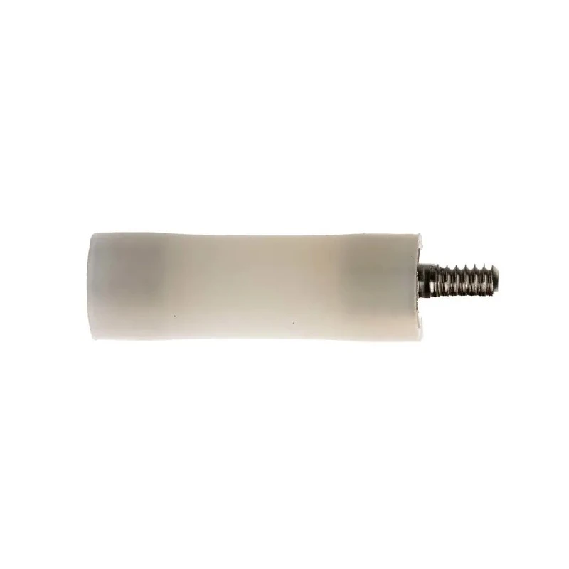 RS PRO M4 Round Polyamide 66 Standoff, 25 mm Body Length, 6 mm Stud Length, Male/Female Thread Configuration 653-9368