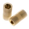 RS PRO Insulated Female/Female Standoff M4 Thread, 16 mm Body Length, Polyamide 66 Nylon Material, Round Plain 653-9475