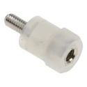 RS PRO Insulated Nylon Hexagonal M3 Standoff 10 mm Body, 6 mm Stud 653-9532
