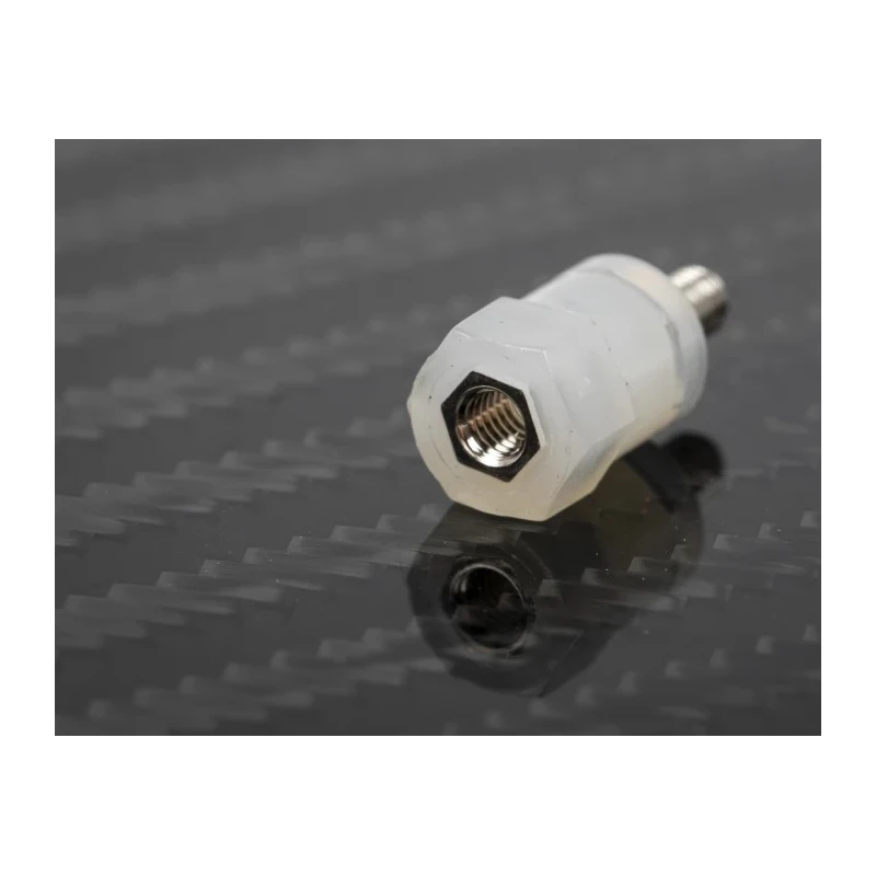 RS PRO Insulated Nylon Hexagonal M3 Standoff 10 mm Body, 6 mm Stud 653-9532