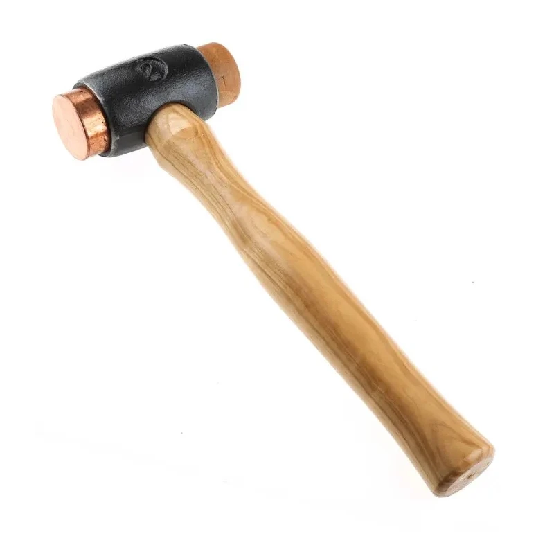 RS PRO Mallet with Replaceable Face, 1070 g Head Weight, Malleable Iron Head, Wood Handle, 38mm Head Diameter 539-097