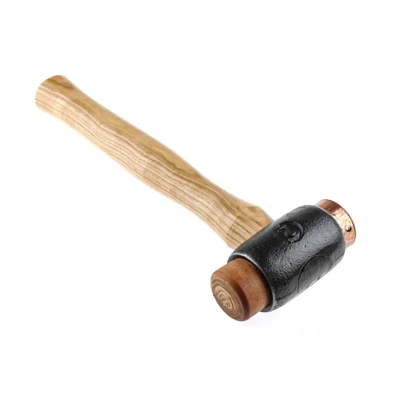 RS PRO Mallet with Replaceable Face, 1070 g Head Weight, Malleable Iron Head, Wood Handle, 38mm Head Diameter 539-097