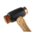 RS PRO Mallet with Replaceable Face, 1070 g Head Weight, Malleable Iron Head, Wood Handle, 38mm Head Diameter 539-097