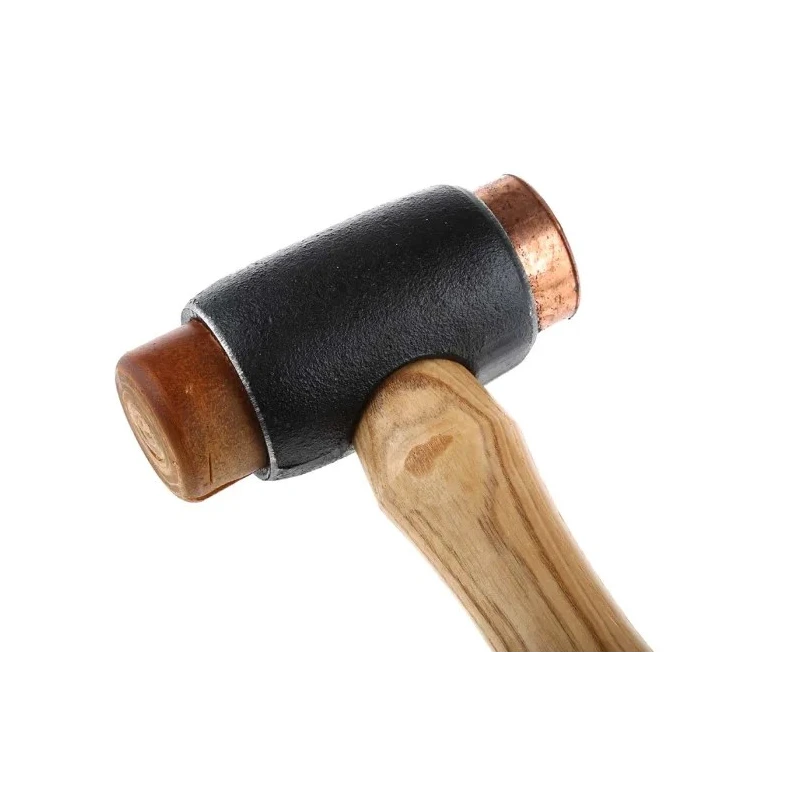 RS PRO Mallet with Replaceable Face, 1070 g Head Weight, Malleable Iron Head, Wood Handle, 38mm Head Diameter 539-097