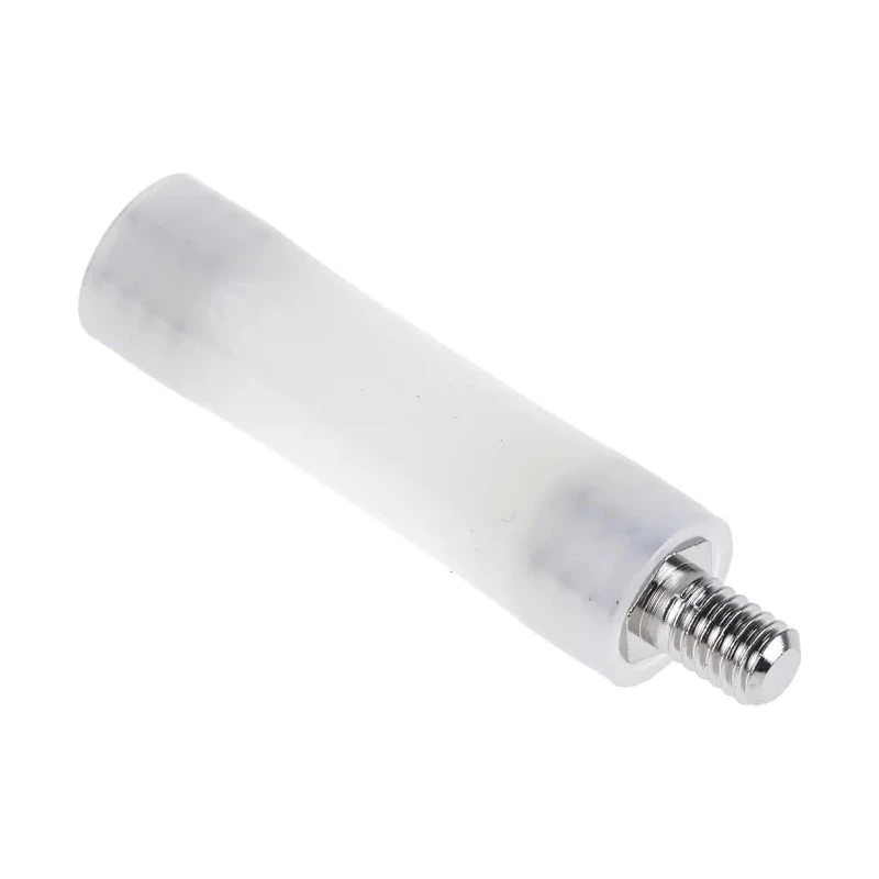 RS PRO M4 Male/Female Insulated Nylon Threaded Standoff, 30 mm Body, 6 mm Stud, Round Polyamide 66 653-9419