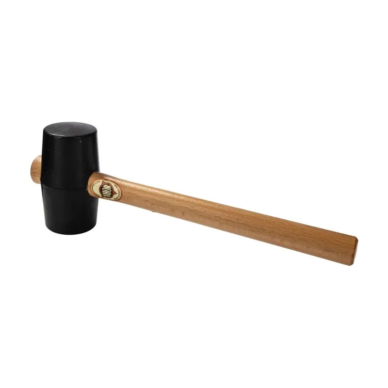 RS PRO Rubber Mallet Replaceable Face 550 g Rubber Head, Ash Wood Handle, 64mm Diameter 539-104