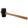 RS PRO Rubber Mallet Replaceable Face 550 g Rubber Head, Ash Wood Handle, 64mm Diameter 539-104