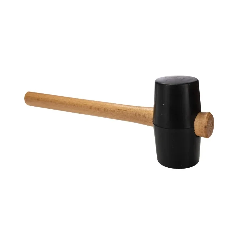 RS PRO Rubber Mallet Replaceable Face 550 g Rubber Head, Ash Wood Handle, 64mm Diameter 539-104