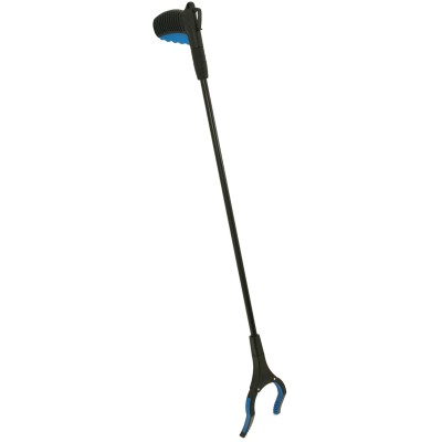 RS PRO Litter Pick Up Tool with 850mm Aluminium Handle, Grooved Jaw, Rotatable Head, 4" Jaw Opening 539-359