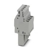 Phoenix Contact UPBV 2.5/4 Series 4-Contact Pluggable Terminal Block, 5.2 mm Pitch, 1 Row, 500V, 24A, Nylon Housing 3045428