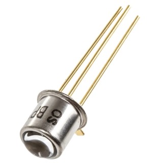 ams OSRAM Infrared Visible Light Phototransistor Through Hole 3-Pin TO-18 Package BPY 62-3/4