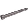 Bas Components System Zero Screwdriver Bit, T3 Size, Square Drive, Chrome Vanadium Steel, 75mm Length 542-100