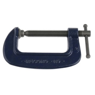 Irwin Medium Duty G Clamp Steel 50 mm Jaw Opening, 25 mm Jaw Depth, Blue Finish T1192