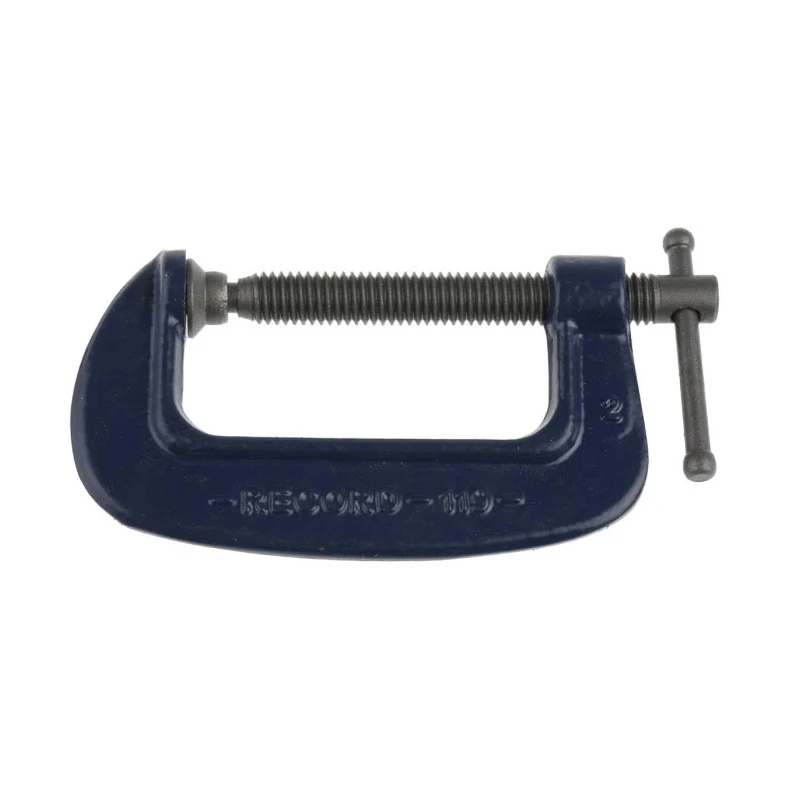 Irwin Medium Duty G Clamp Steel 50 mm Jaw Opening, 25 mm Jaw Depth, Blue Finish T1192
