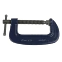 Irwin Medium Duty G Clamp Steel 50 mm Jaw Opening, 25 mm Jaw Depth, Blue Finish T1192