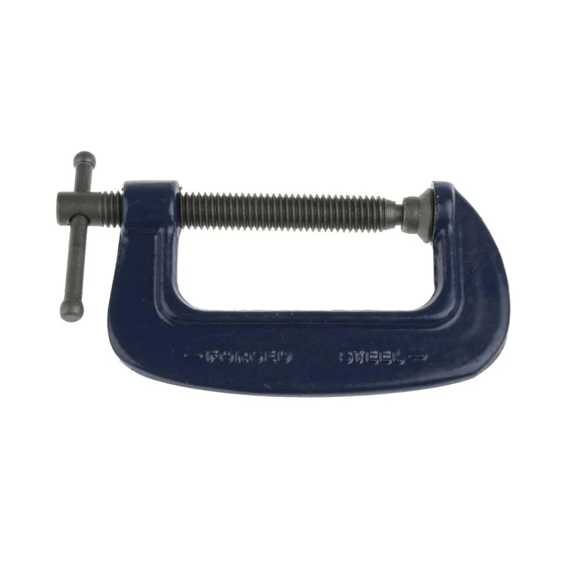 Irwin Medium Duty G Clamp Steel 50 mm Jaw Opening, 25 mm Jaw Depth, Blue Finish T1192