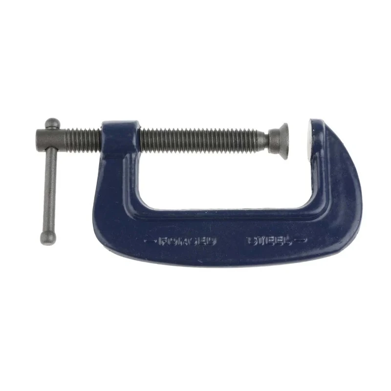 Irwin Medium Duty G Clamp Steel 50 mm Jaw Opening, 25 mm Jaw Depth, Blue Finish T1192