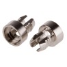 RS PRO Enclosure Accessory Metal Bush for Use with Euro-cards fitted with 2-part indirect edge connectors to 543-190