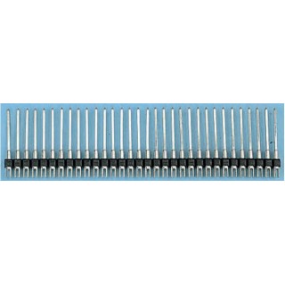 E-TEC SIB Series Straight Through Hole Pin Header 32 Contacts 2.54 mm Pitch 1 Row Unshrouded SIB-132-S038-99