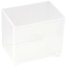 Raaco Transparent Polypropylene Compartment Box 47mm x 39mm x 55mm 100274