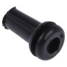 RS PRO Black Polyvinyl Chloride Cable Grommet with 9.52 mm Panel Hole Diameter for 6.35 mm Cable Diameter 543-282