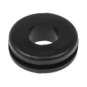 RS PRO Black Polyvinyl Chloride 9.5 mm Cable Grommet for 6.4 mm Cable Dia. 543-204