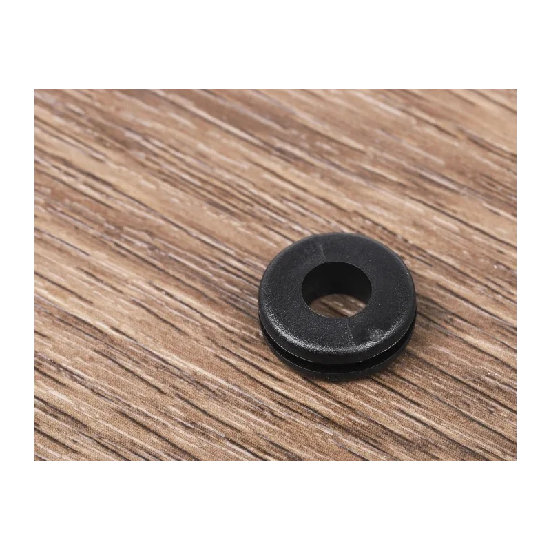 RS PRO Black Polyvinyl Chloride 9.5 mm Cable Grommet for 6.4 mm Cable Dia. 543-204