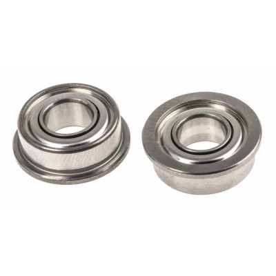 NMB 1 Row Double Row Deep Groove Ball Bearing Shielded, 6 mm ID, 13 mm OD, 5 mm Width, Flanged DDLF-1360ZZMTRA5P24LY121