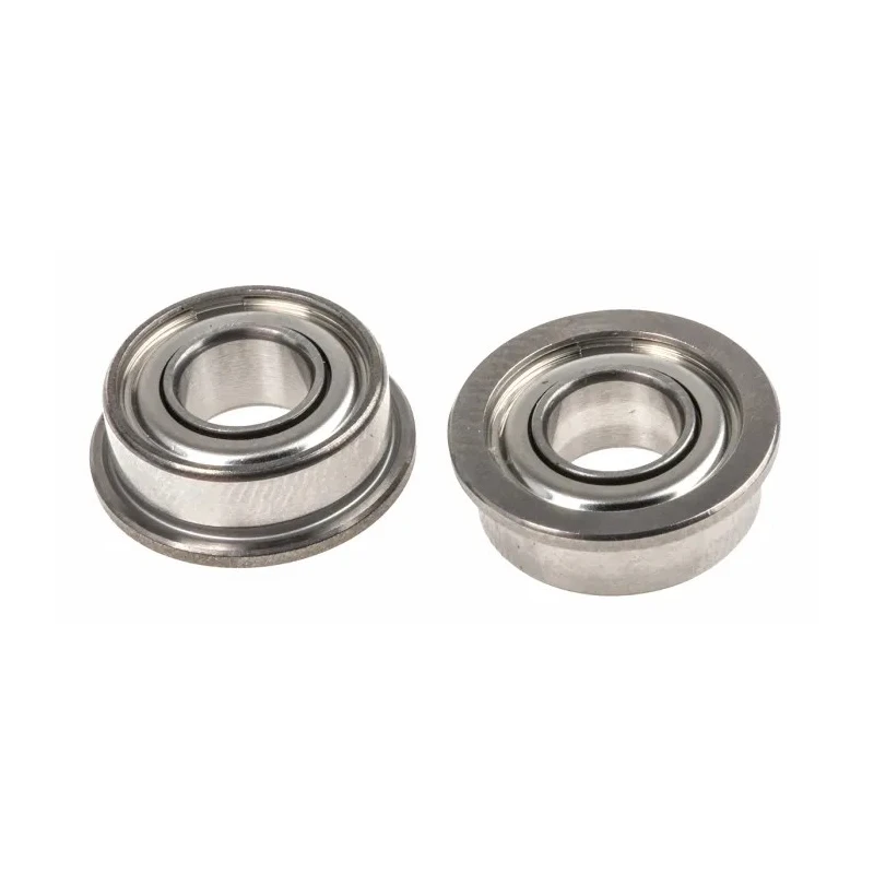 NMB 1 Row Double Row Deep Groove Ball Bearing Shielded, 6 mm ID, 13 mm OD, 5 mm Width, Flanged DDLF-1360ZZMTRA5P24LY121
