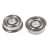NMB 1 Row Double Row Deep Groove Ball Bearing Shielded, 6 mm ID, 13 mm OD, 5 mm Width, Flanged DDLF-1360ZZMTRA5P24LY121