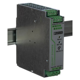 Phoenix Contact QUINT POWER Switched Mode DIN Rail Power Supply 264V AC Input 29.5V DC, 3.5A Output, 84W 2866747