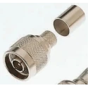 NEUTRAL Coaxial Connector Cable Male N Connector 50 Ω Straight Body Crimp 656-3614