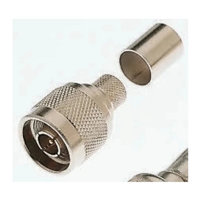 NEUTRAL Coaxial Connector Cable Male N Connector 50 Ω Straight Body Crimp 656-3614