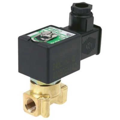 EMERSON ? ASCO 2 Port NC Solenoid Valve 24V AC Brass Body 1/4 in Threaded Ports SCG262C090VM.24/50