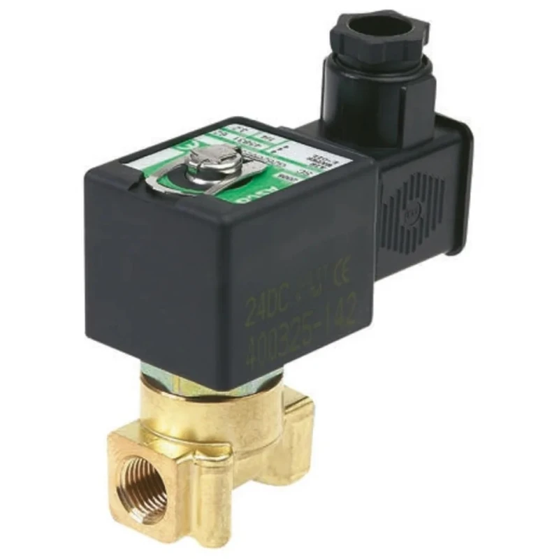 EMERSON ? ASCO 2 Port NC Solenoid Valve 24V AC Brass Body 1/4 in Threaded Ports SCG262C090VM.24/50